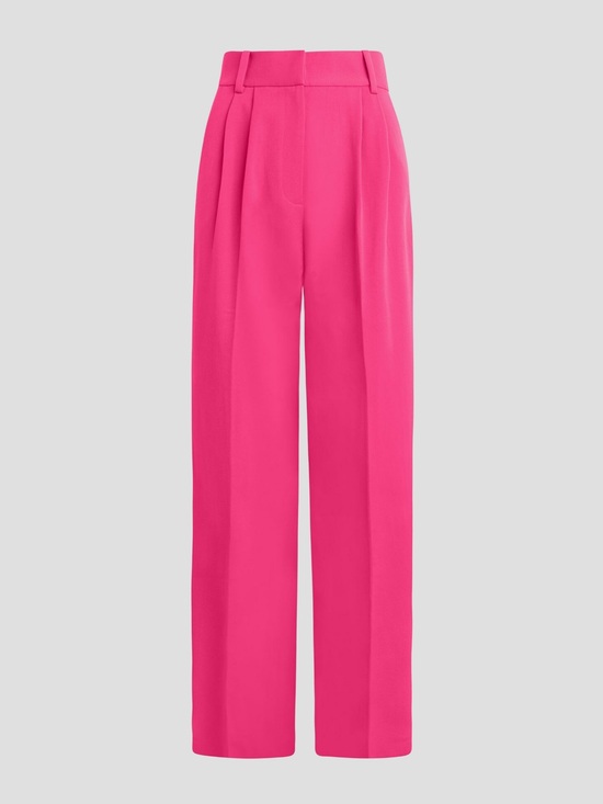 Favorite Daughter Pants - Favorite Daughter The Favorite Pant Pleat Pants in Pink Peacock Size 2